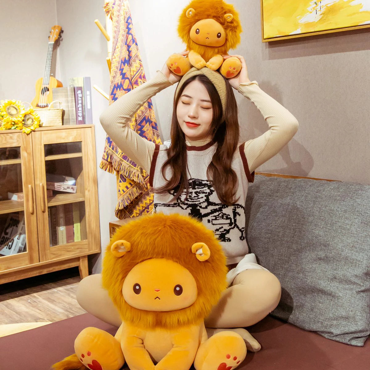 Plush Lion Stuffed Animal