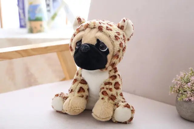 Pug Dog Stuffed Animal Tiger 20cm 8in