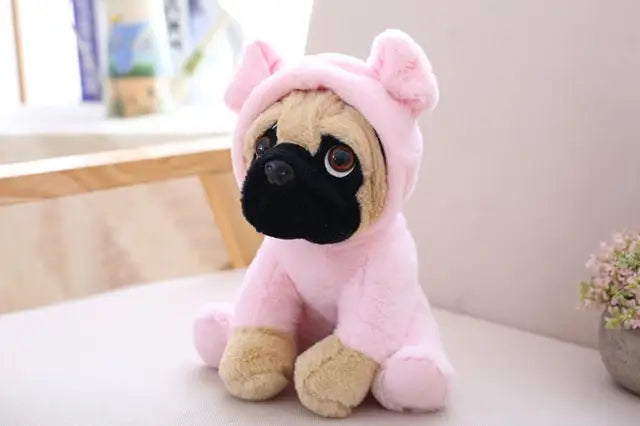 Pug Dog Stuffed Animal Pig 20cm 8in