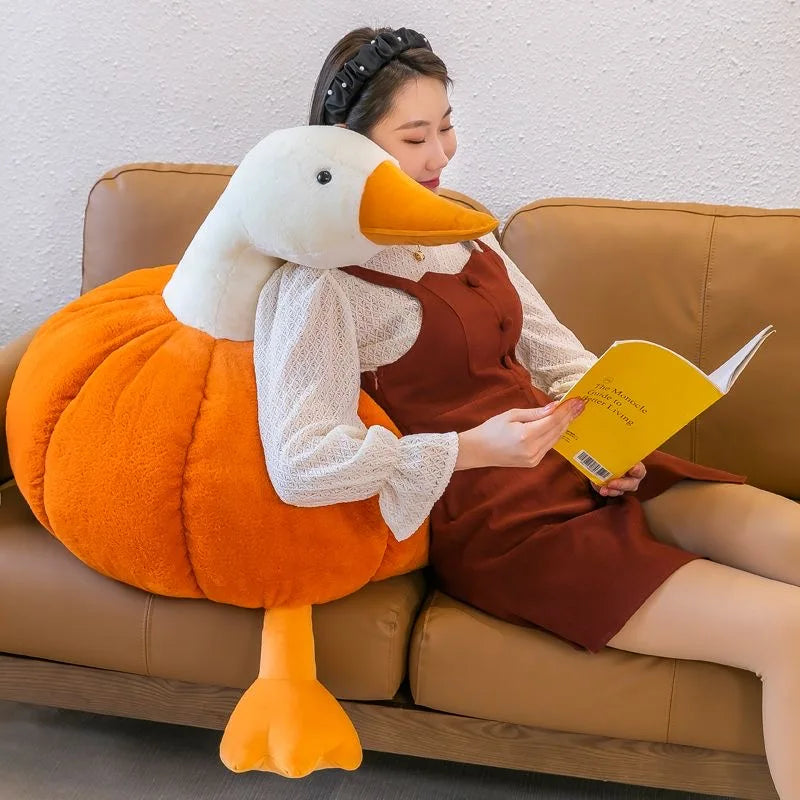 Pumpkin Goose Stuffed Animal