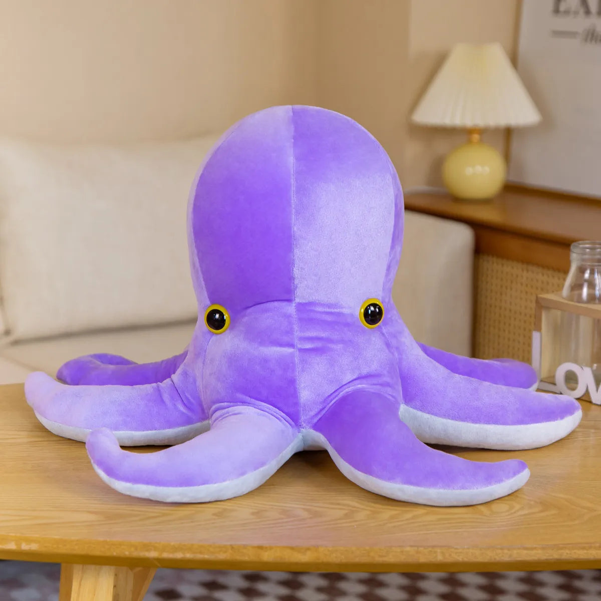 Purple Octopus Stuffed Animal