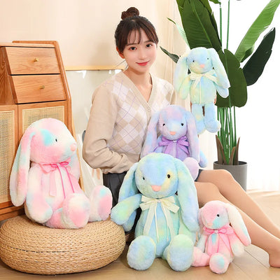 Rainbow Bunny Stuffed Animal