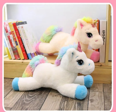 Rainbow Unicorn Stuffed Animal Bleu