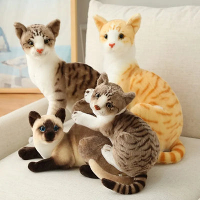 Realistic Cat Stuffed Animals