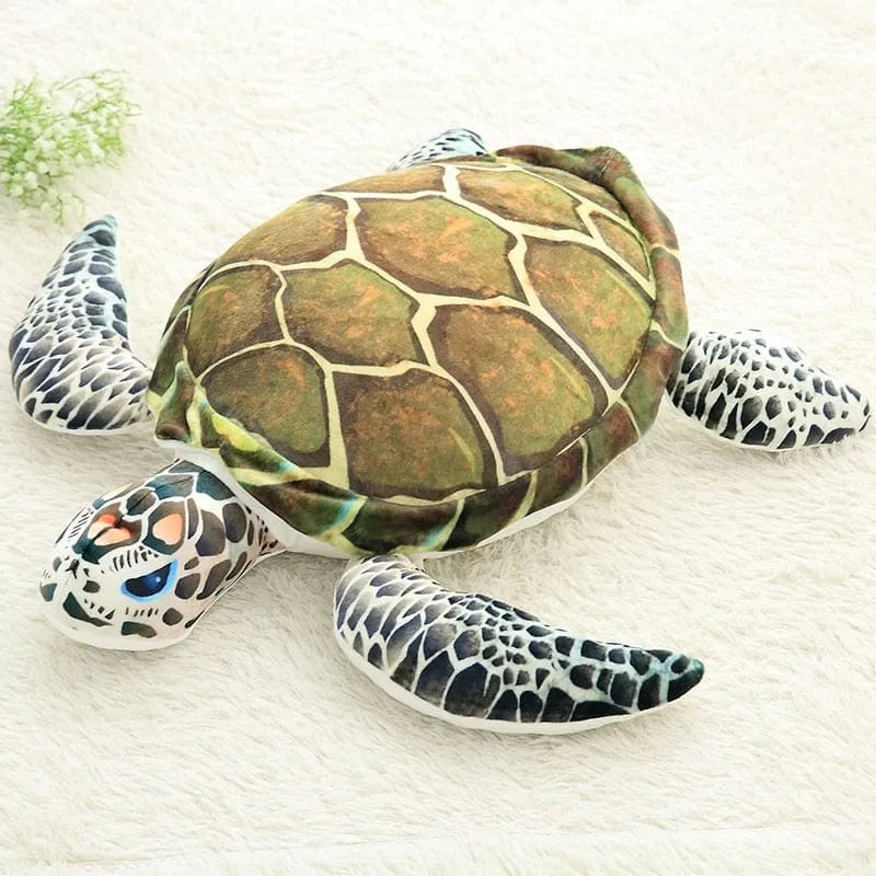 Realistic Sea Turtle Stuffed Animal 60cm 24in