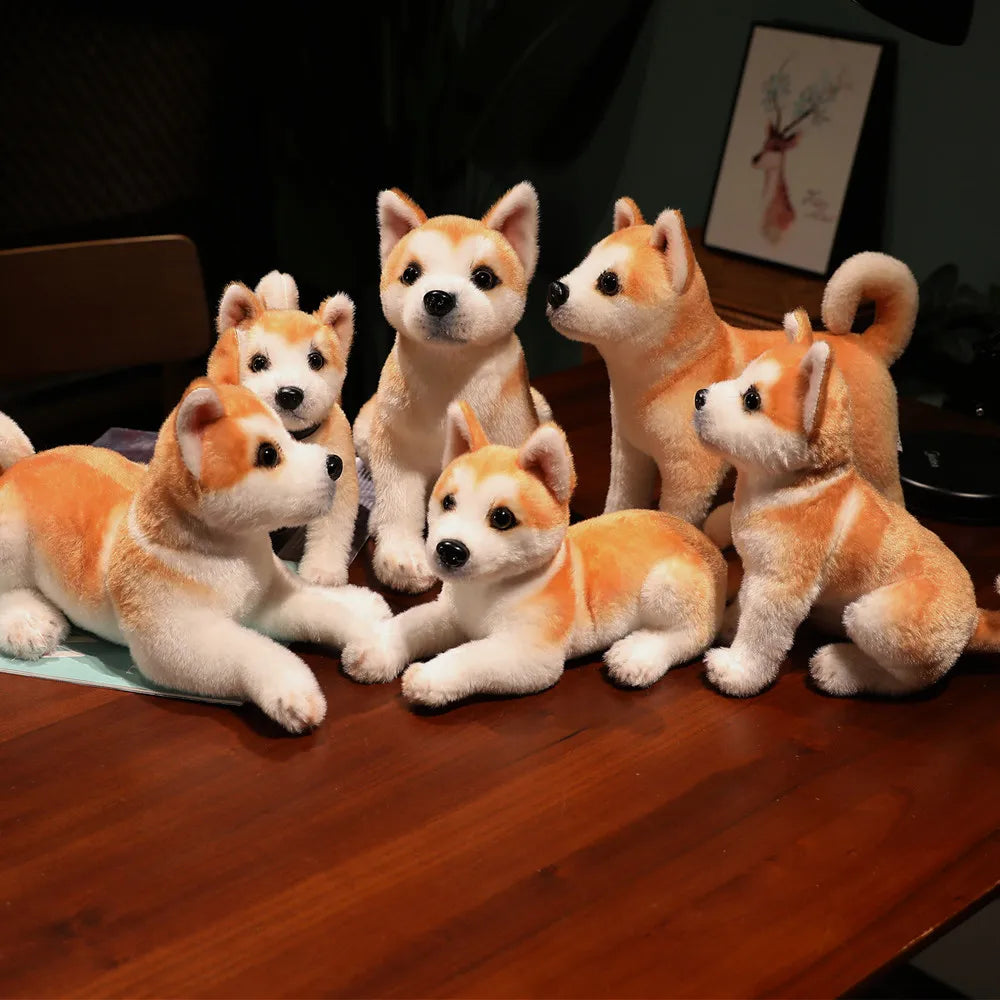Realistic Shiba Stuffed Animal