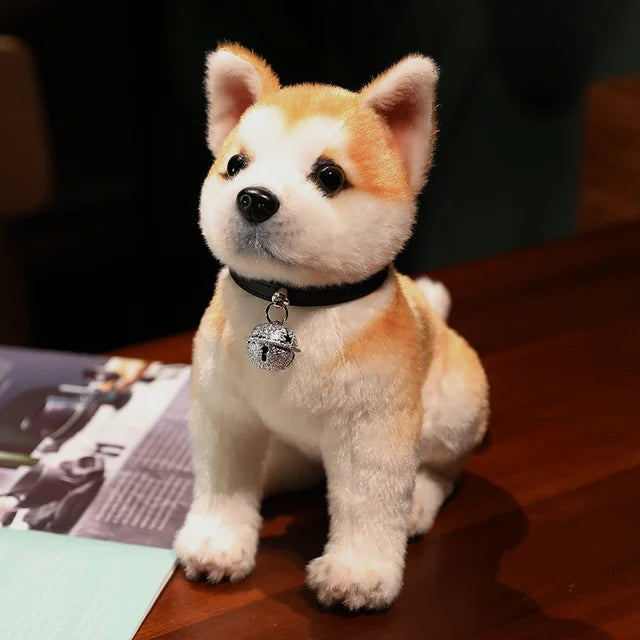 Realistic Shiba Stuffed Animal 25cm 10in F
