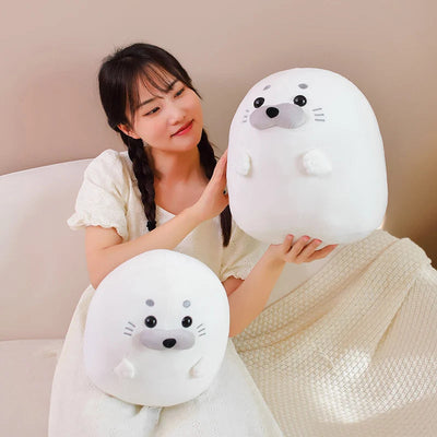 Round Seal Stuffed Animal