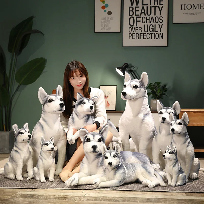 Siberian Husky Dog Stuffed Animal