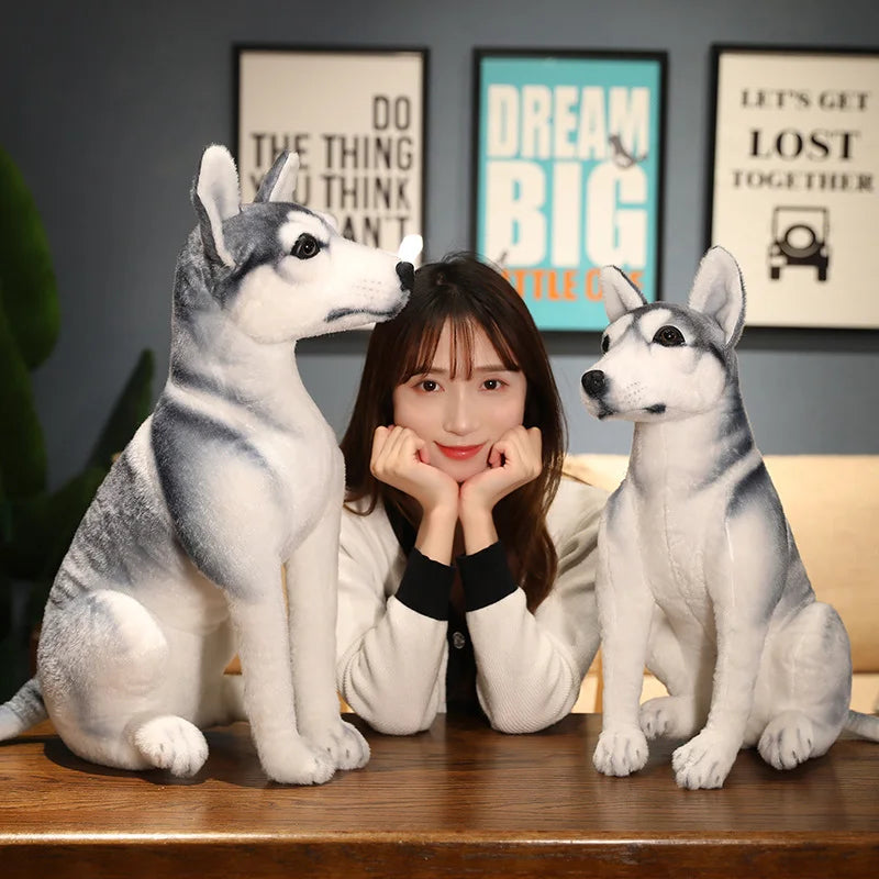 Siberian Husky Dog Stuffed Animal