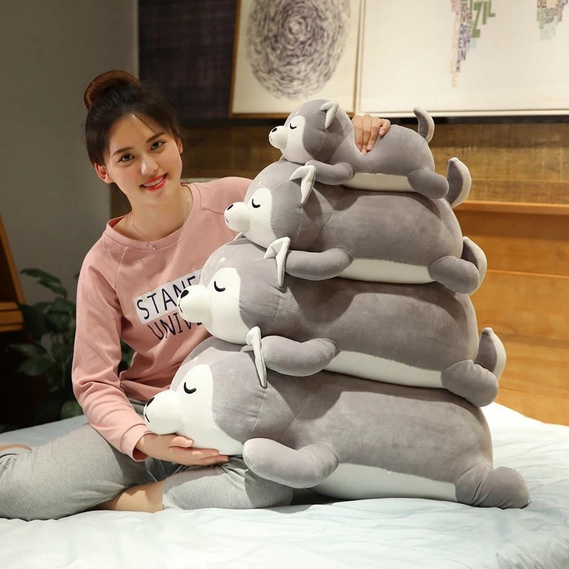 Sleeping Dog Stuffed Animal
