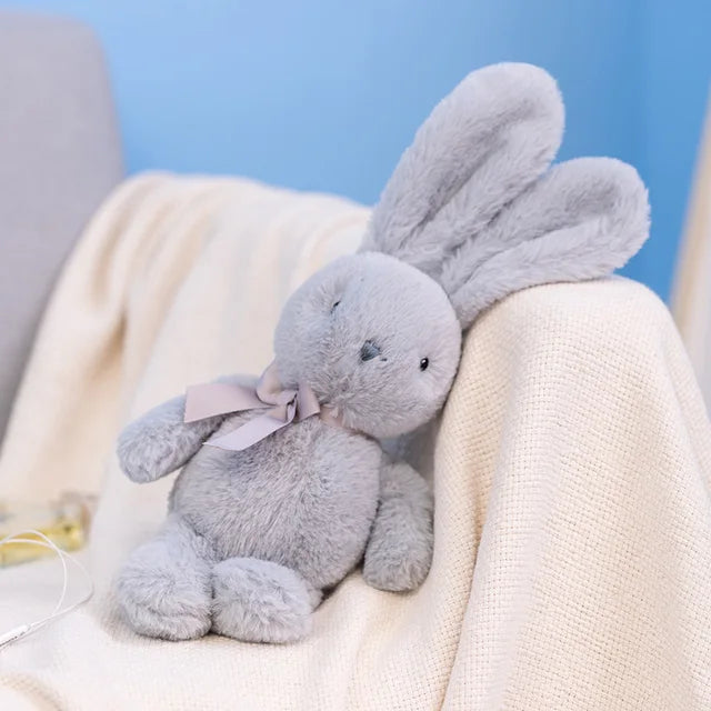Small Bunny Stuffed Animal Gray