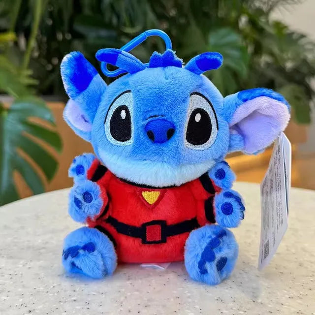 Stitch Alien Suit Plush Stuffed Animal Keyring 12cm 5in
