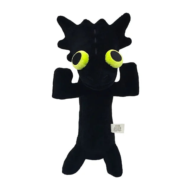 Toothless Dancing Meme Stuffed Animal Black 25cm 10in