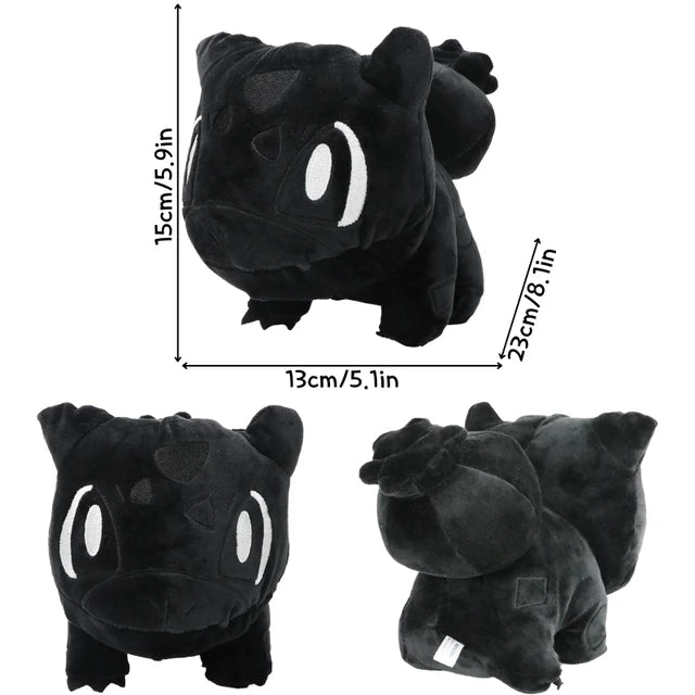 Unique Pokemon Stuffed Animal Black Bulbasaur
