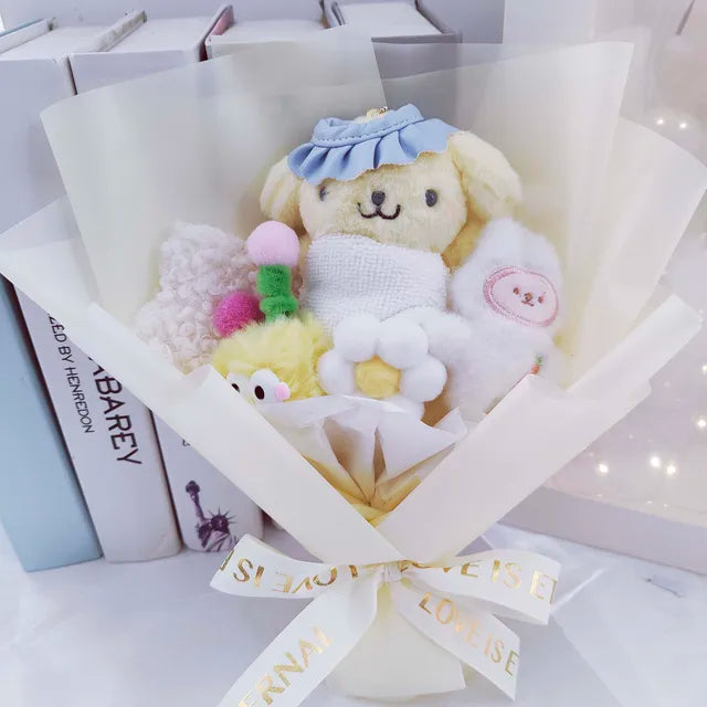 Valentine's Gift Hello Kitty Stuffed Animals Light Yellow 38cm 15in