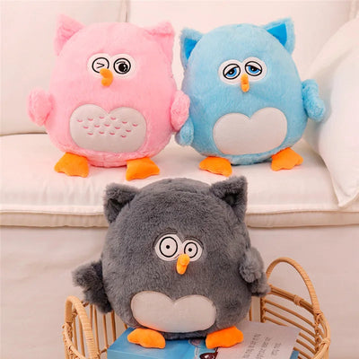 Fluffy Owl Stuffed Animals
