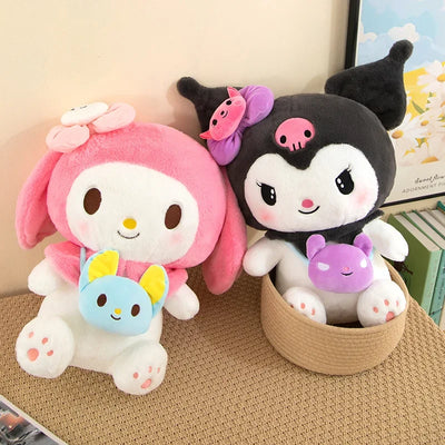 Sanrio Characters Stuffed Animal 40cm Black