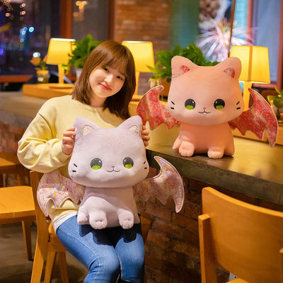 Pink Bat Stuffed Animal