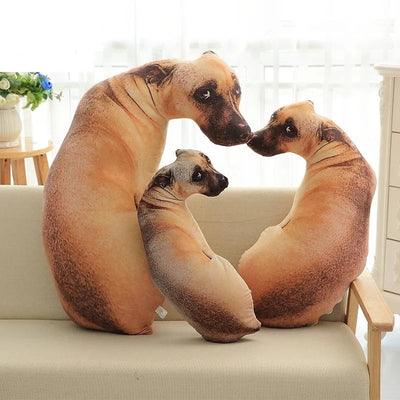Realistic Dog Stuffed Animal