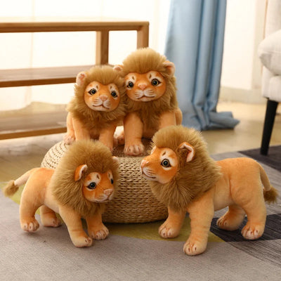 Realistic Lion Stuffed Animal
