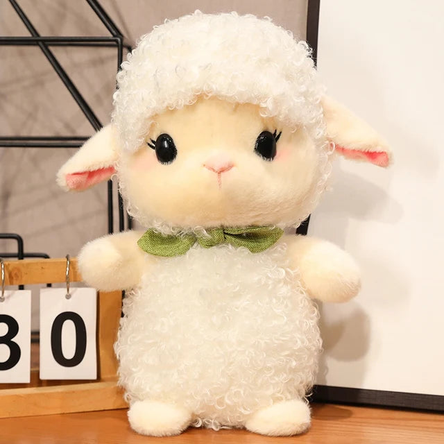 Baby Lamb Stuffed Animal 25cm 10in White