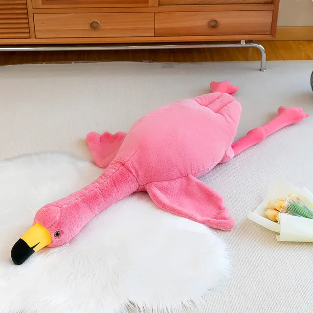 Big Flamingo Stuffed Animal 180cm 71in Pink