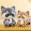 Big Raccoon Stuffed Animal