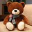 Brown Bear Stuffed Animal Dark Brown
