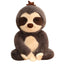 Brown Sloth Stuffed Animal 25cm 10in