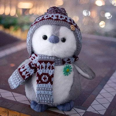 Christmas Penguin Stuffed Animal Variant 1