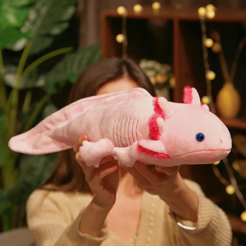 Cute Axolotl Stuffed Animal Pink