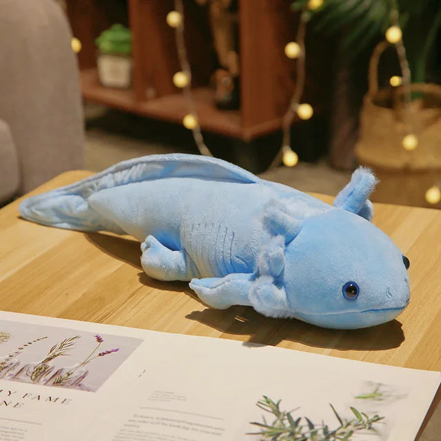 Cute Axolotl Stuffed Animal Blue