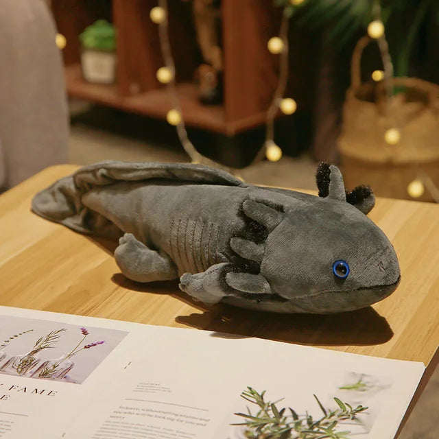 Cute Axolotl Stuffed Animal Black