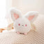 Cute Bat Stuffed Animal White