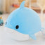 Cute Dolphin Stuffed Animal Blue 20cm 8in