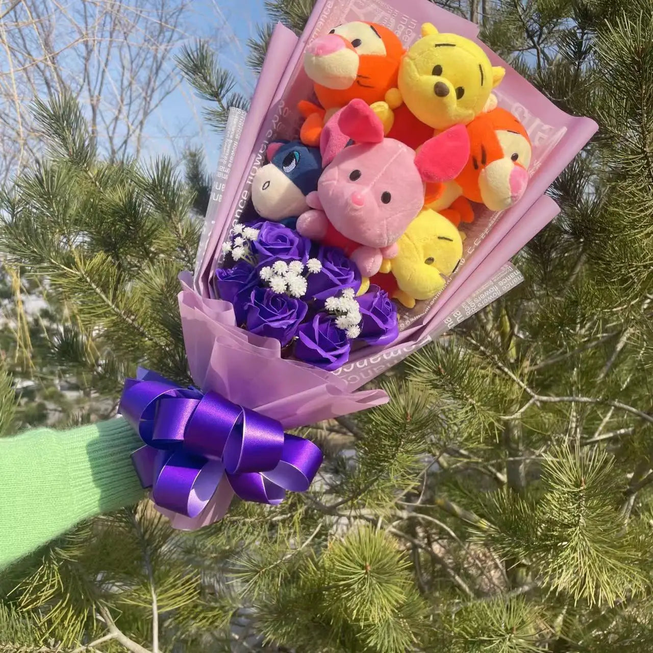 Disney Valentine's Day Bouquet Plush