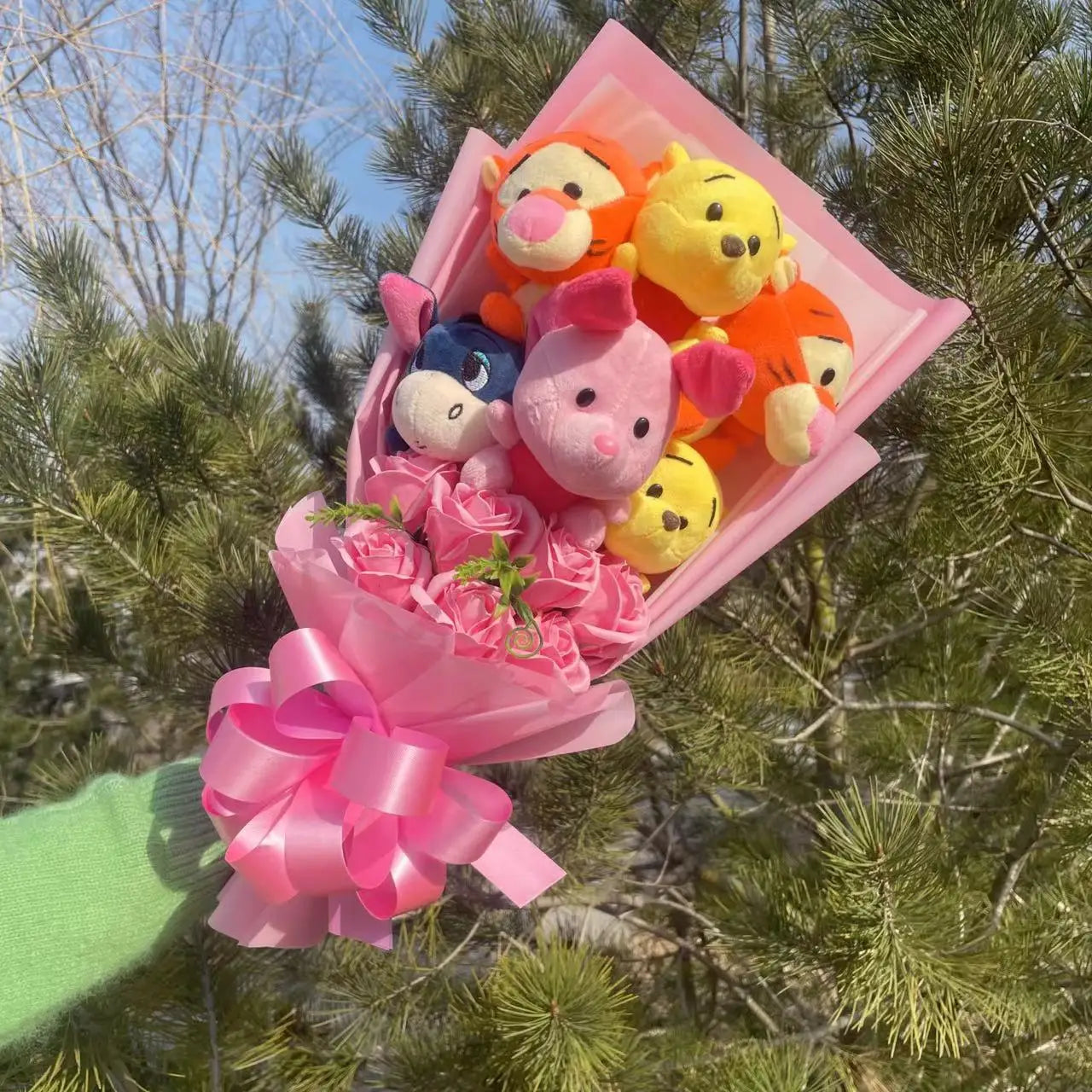 Disney Valentine's Day Bouquet Plush