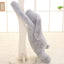 Giant Bunny Stuffed Animal Grey 90cm 35in