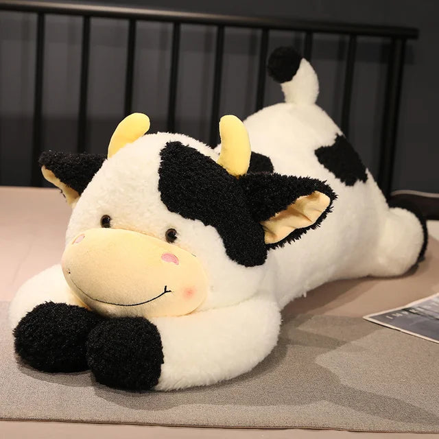 Giant Cow Stuffed Animal Black 90cm 35in