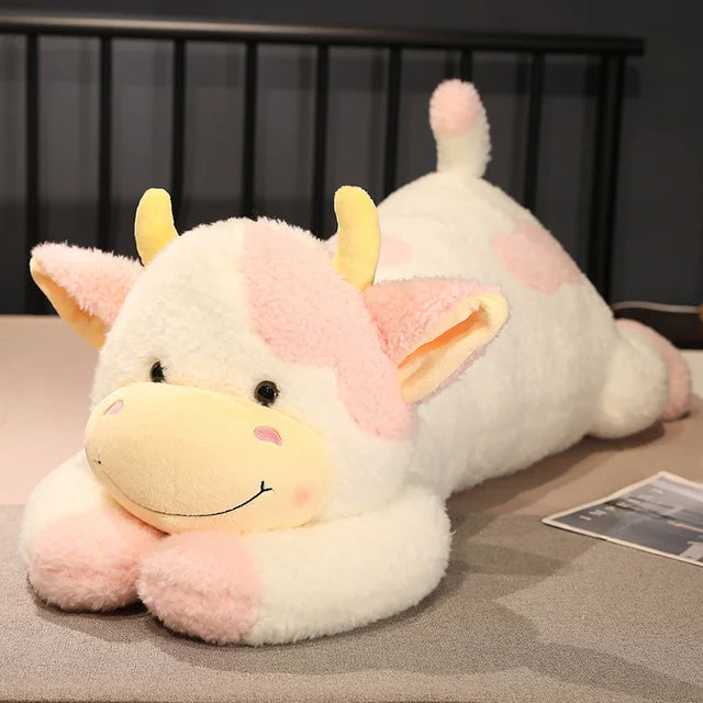 Giant Cow Stuffed Animal Pink 90cm 35in