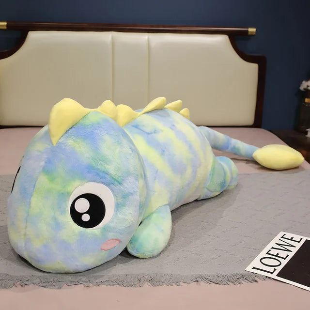 Giant Dinosaur Stuffed Animal 120cm 47in Rainbow Green