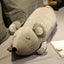 Giant Rat Stuffed Animal 70cm 28in Gray Closed Eyes
