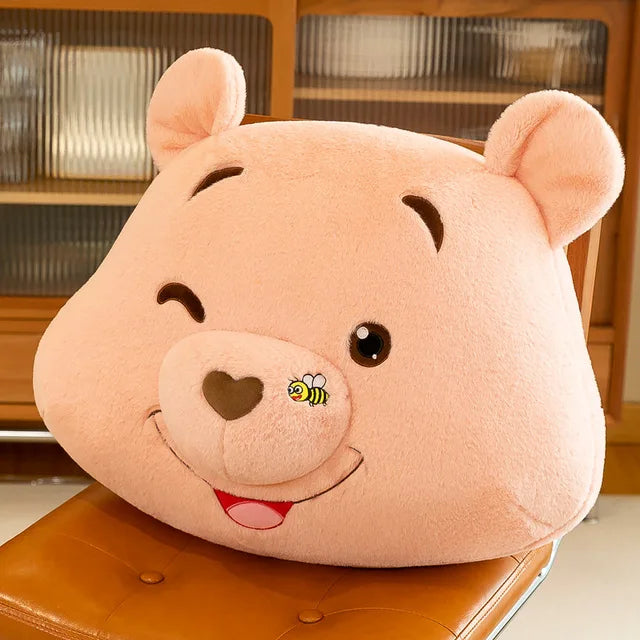 Giant Winnie the Pooh Pillow Stuffed Animal 55cm Pink
