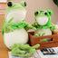 Green Frog Stuffed Animal