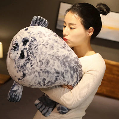 Grey Seal Stuffed Animal