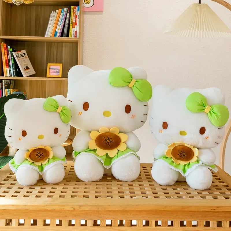 Hello Kitty Sunflower Stuffed Animal