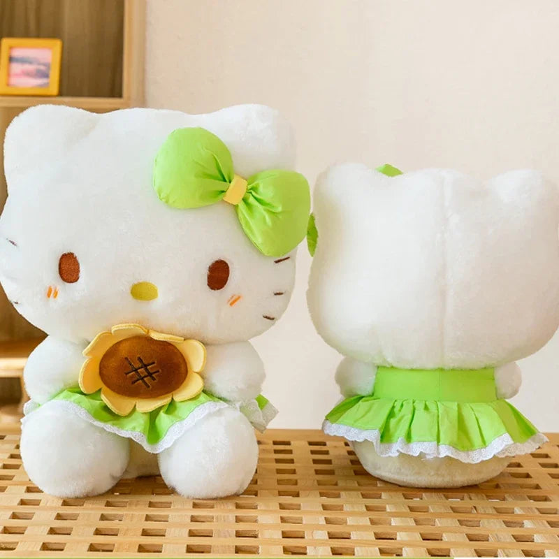 Hello Kitty Sunflower Stuffed Animal