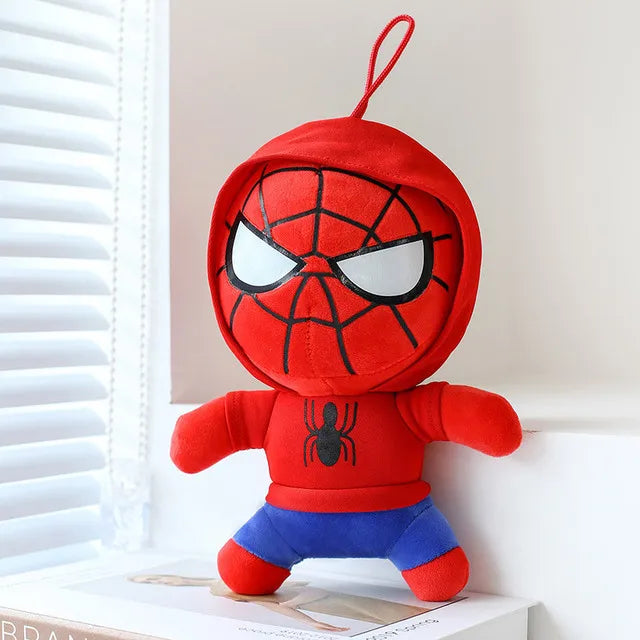 Hooded Spider-Man Stuffed Animal