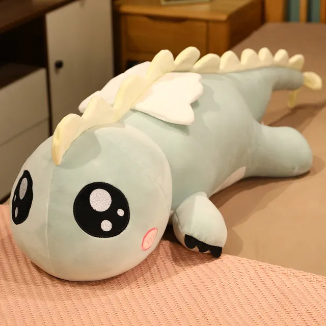 Kawaii Dinosaur Stuffed Animal Green